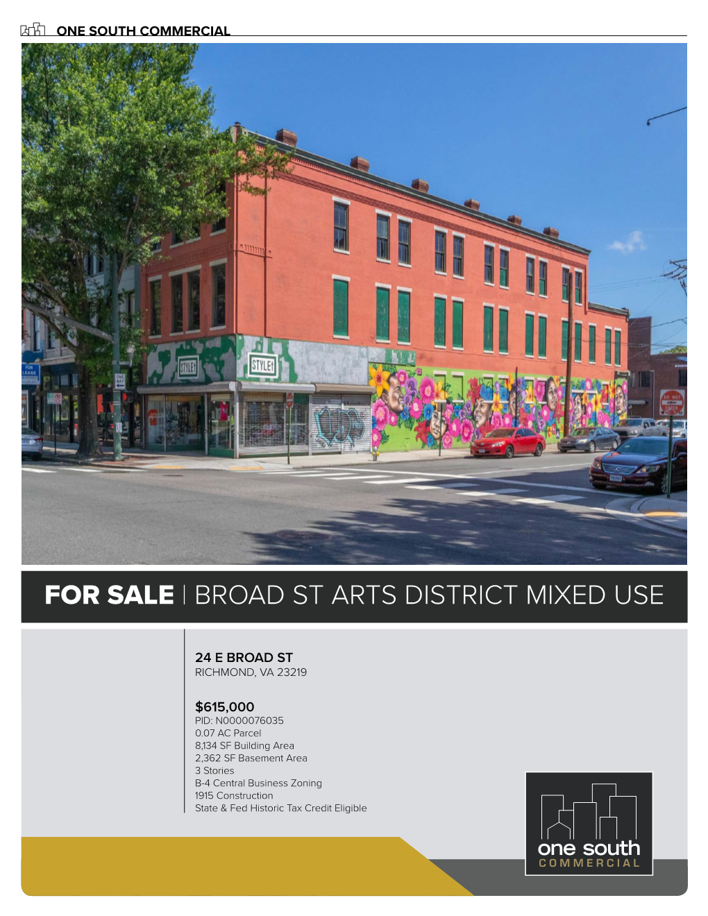 For Sale | Broad St Arts District Mixed Use
