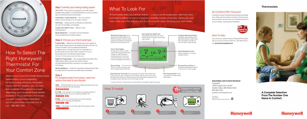 How to Select the Right Honeywell Thermostat for Your Comfort Zone