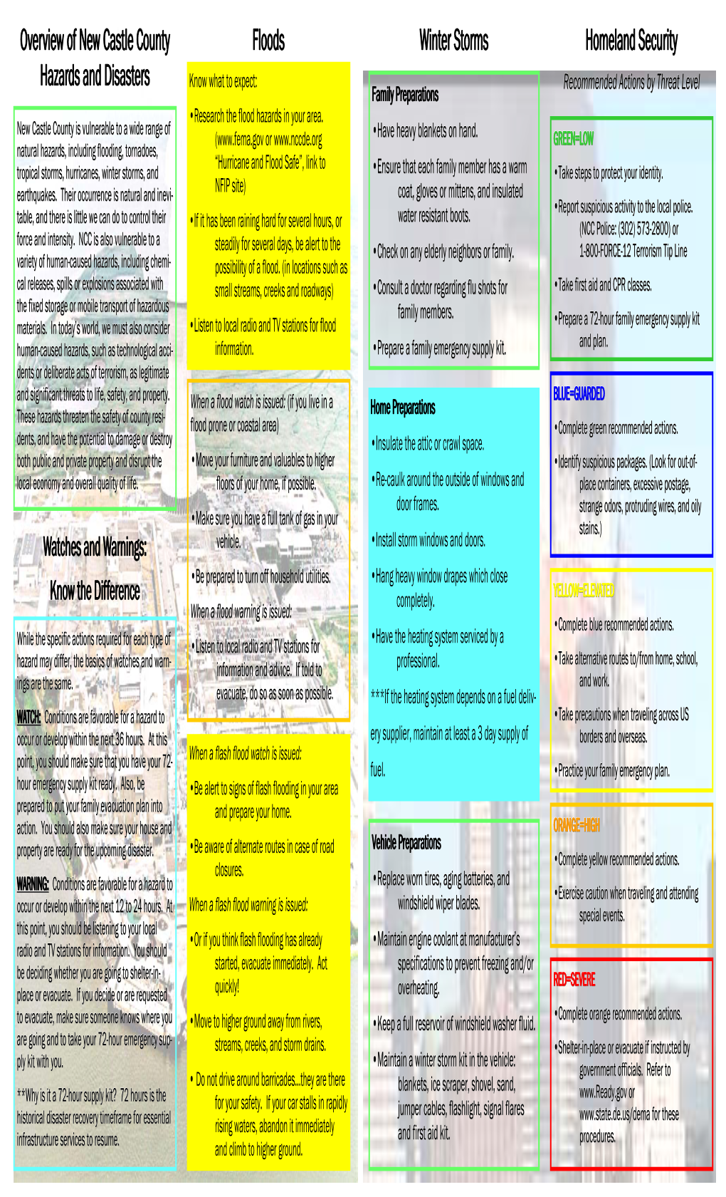 Planning for Emergencies and Disasters