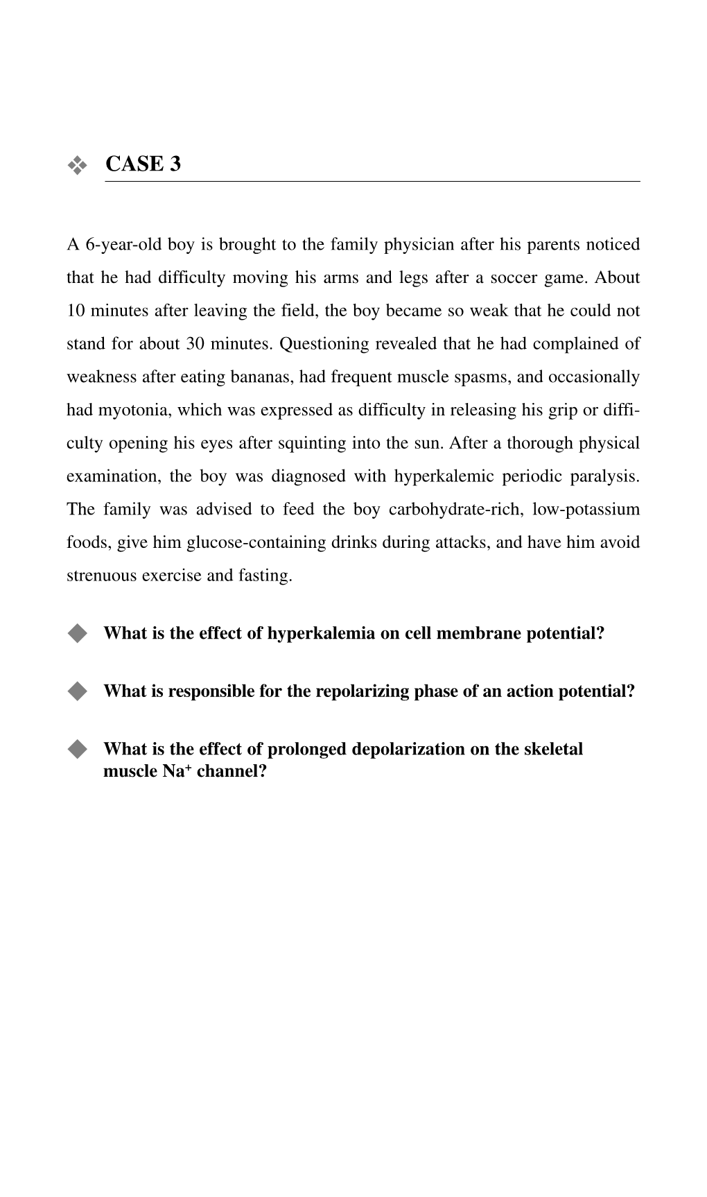 Effect of Hyperkalemia on Membrane Potential: Depolarization