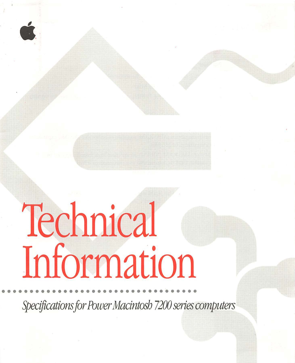 Technical Information Specifications for Power Macintosh 7200 Series