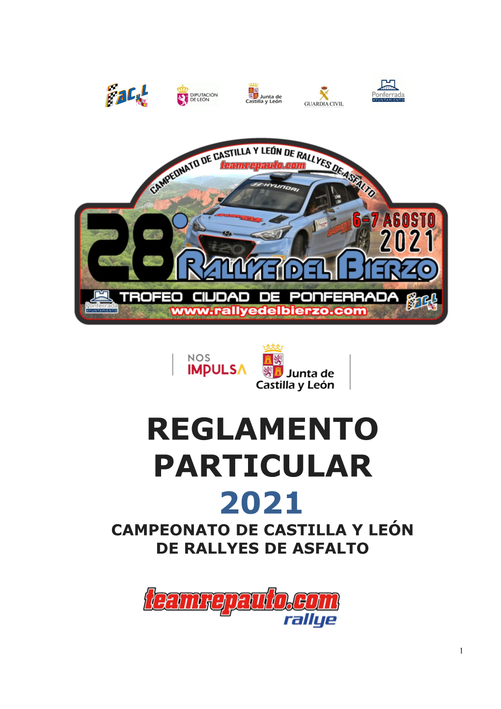 Reglamento Particular 2021