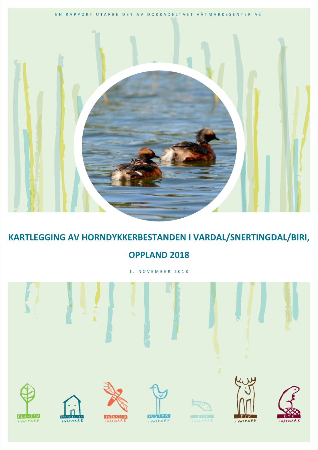 Kartlegging Av Horndykkerbestanden I Vardal/Snertingdal/Biri, Oppland 2018