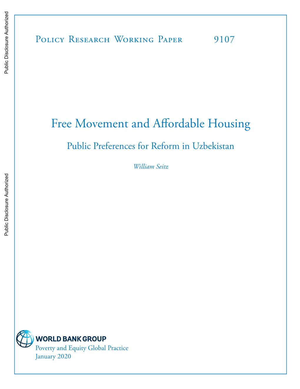 Free Movement and Affordable Housing