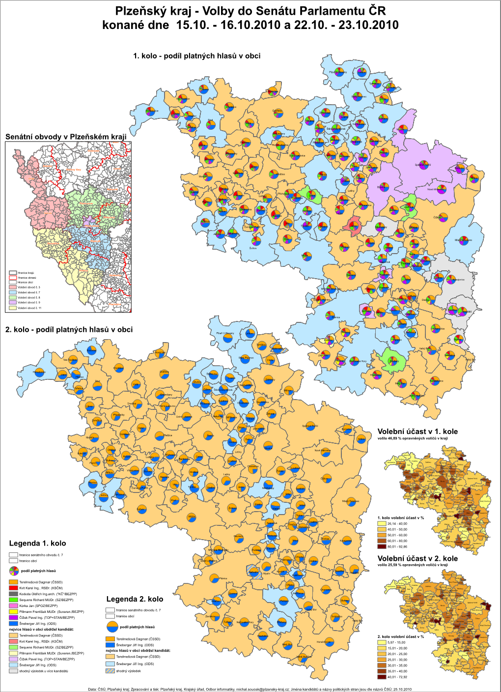 Volby Do Senátu Parlamentu ČR Konané Dne 15.10