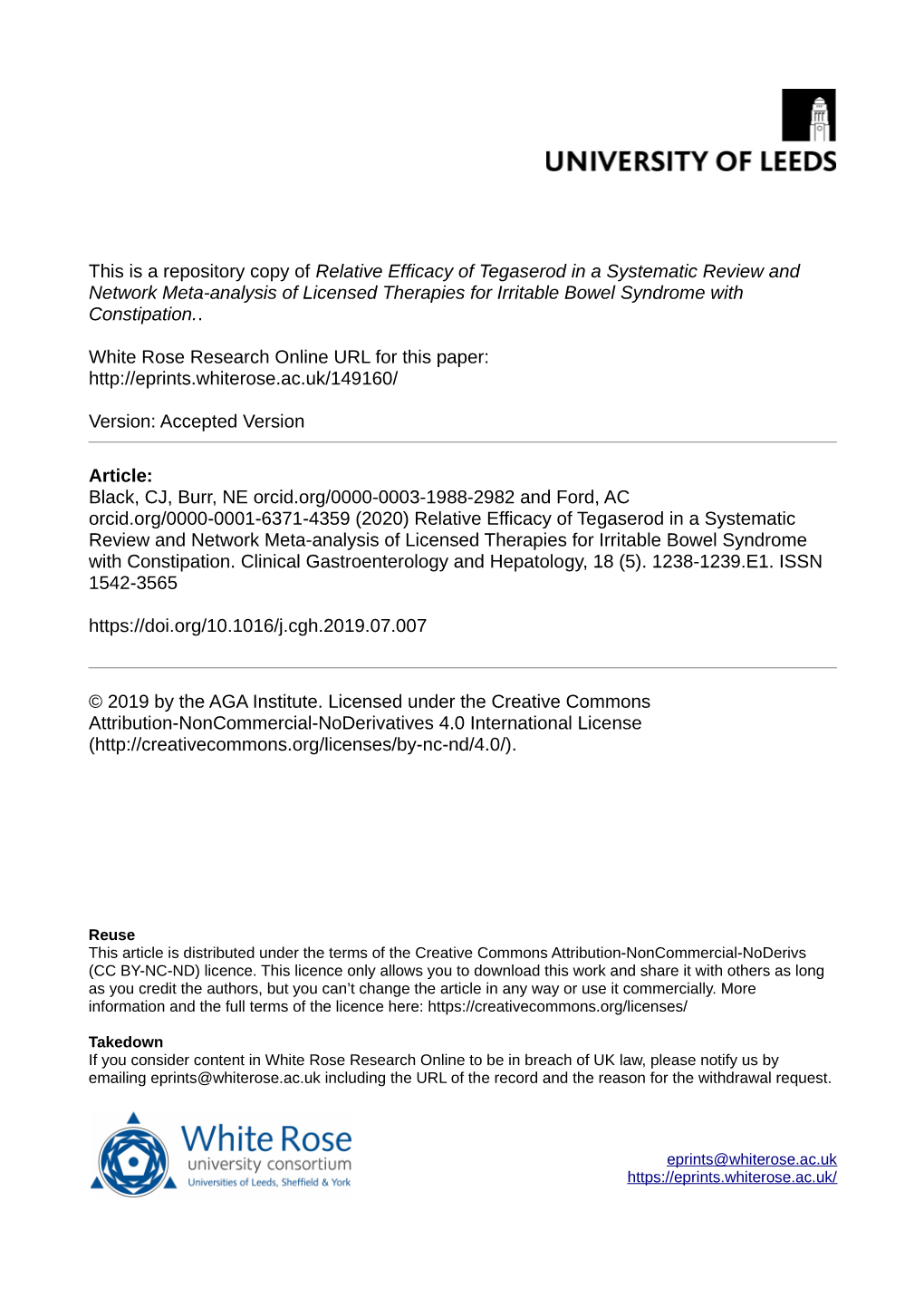 Relative Efficacy of Tegaserod in a Systematic Review and Network Meta-Analysis of Licensed Therapies for Irritable Bowel Syndrome with Constipation