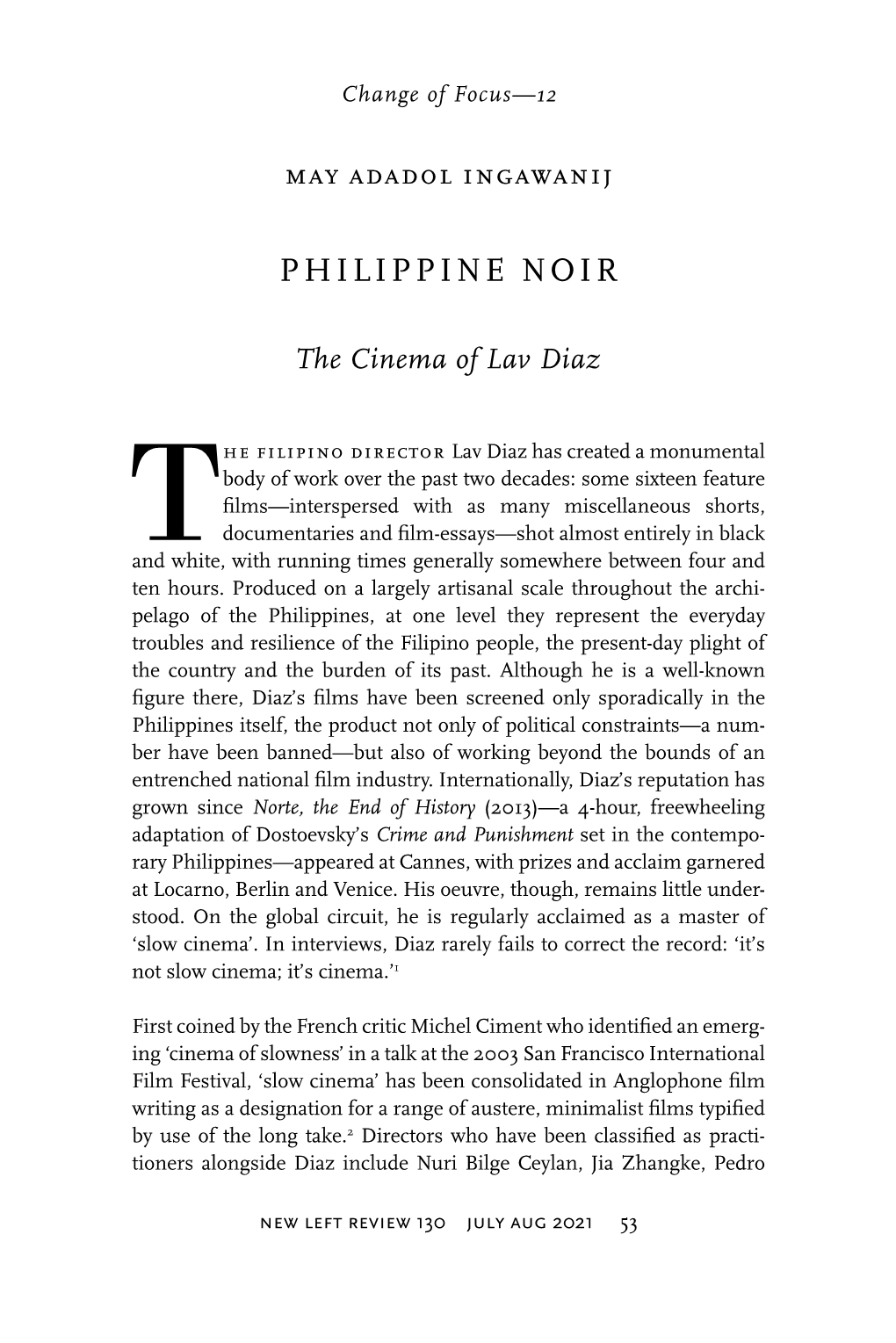 Phillippine Noir