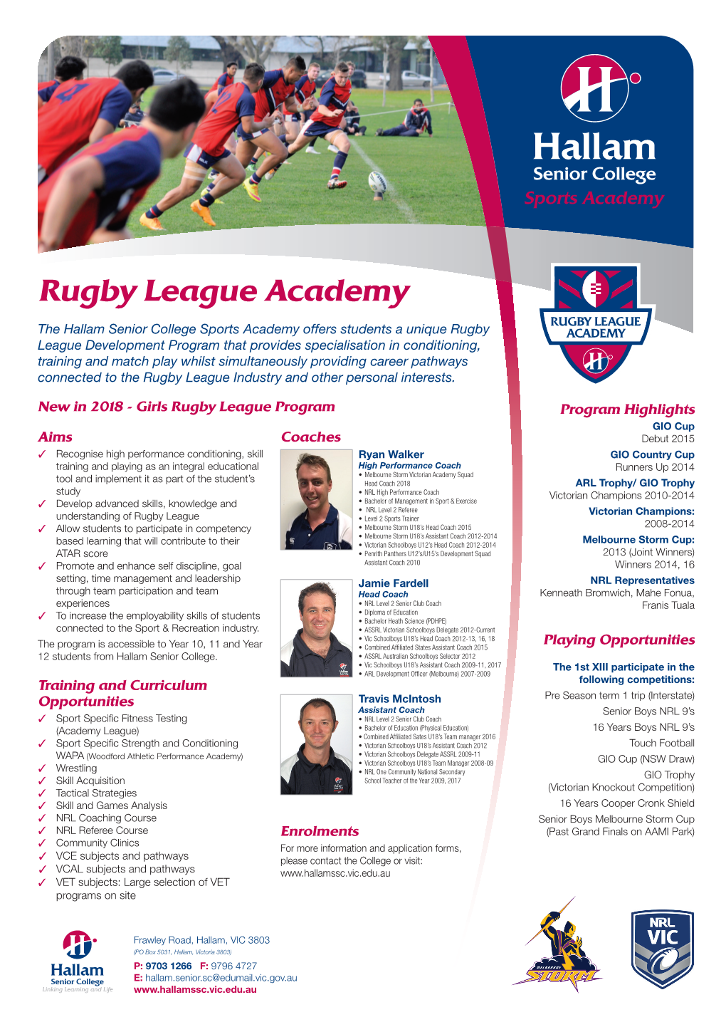 Rugby League Academy