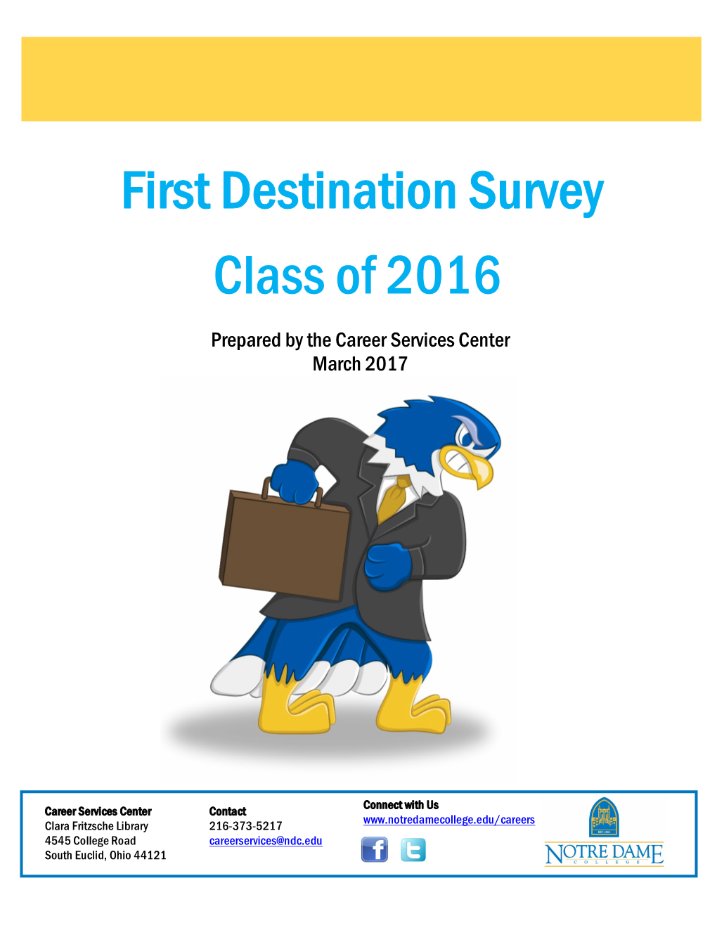 First Destination Survey 2016