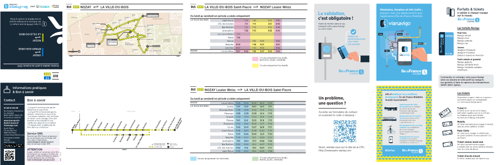 Fiche Horaire De La Ligne 17