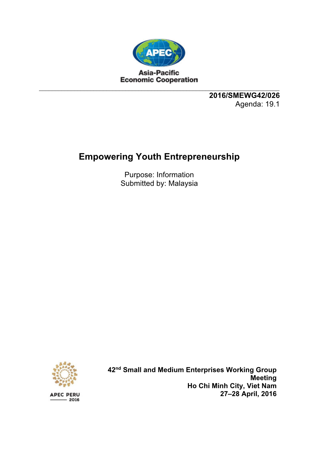 Empowering Youth Entrepreneurship