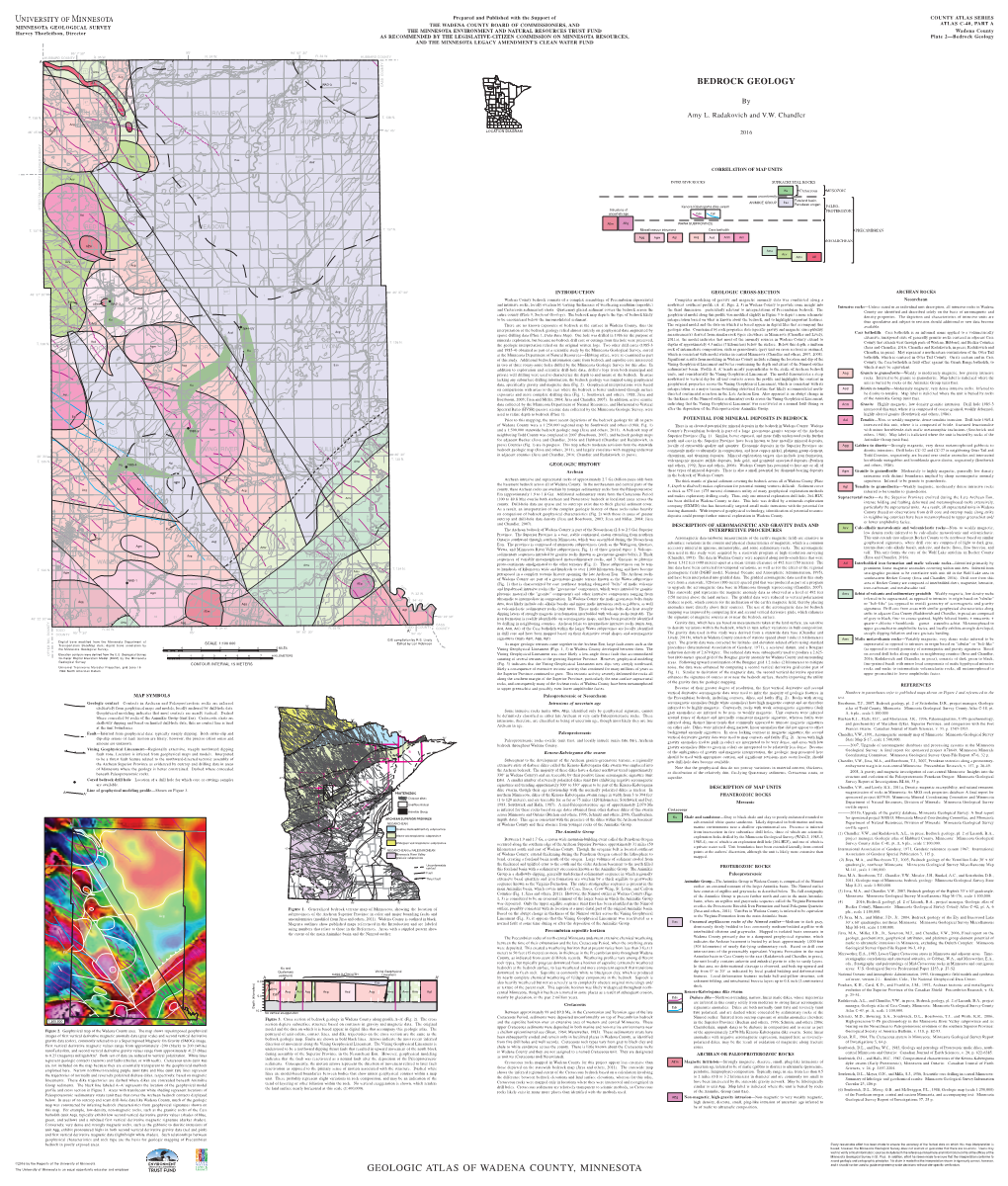 Geologic Atlas of Wadena County, Minnesota