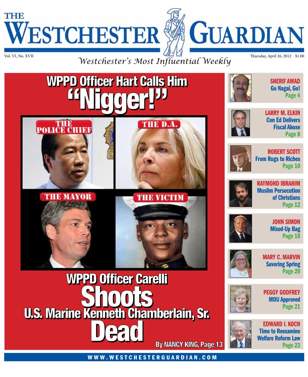 Read the Westchester Guardian