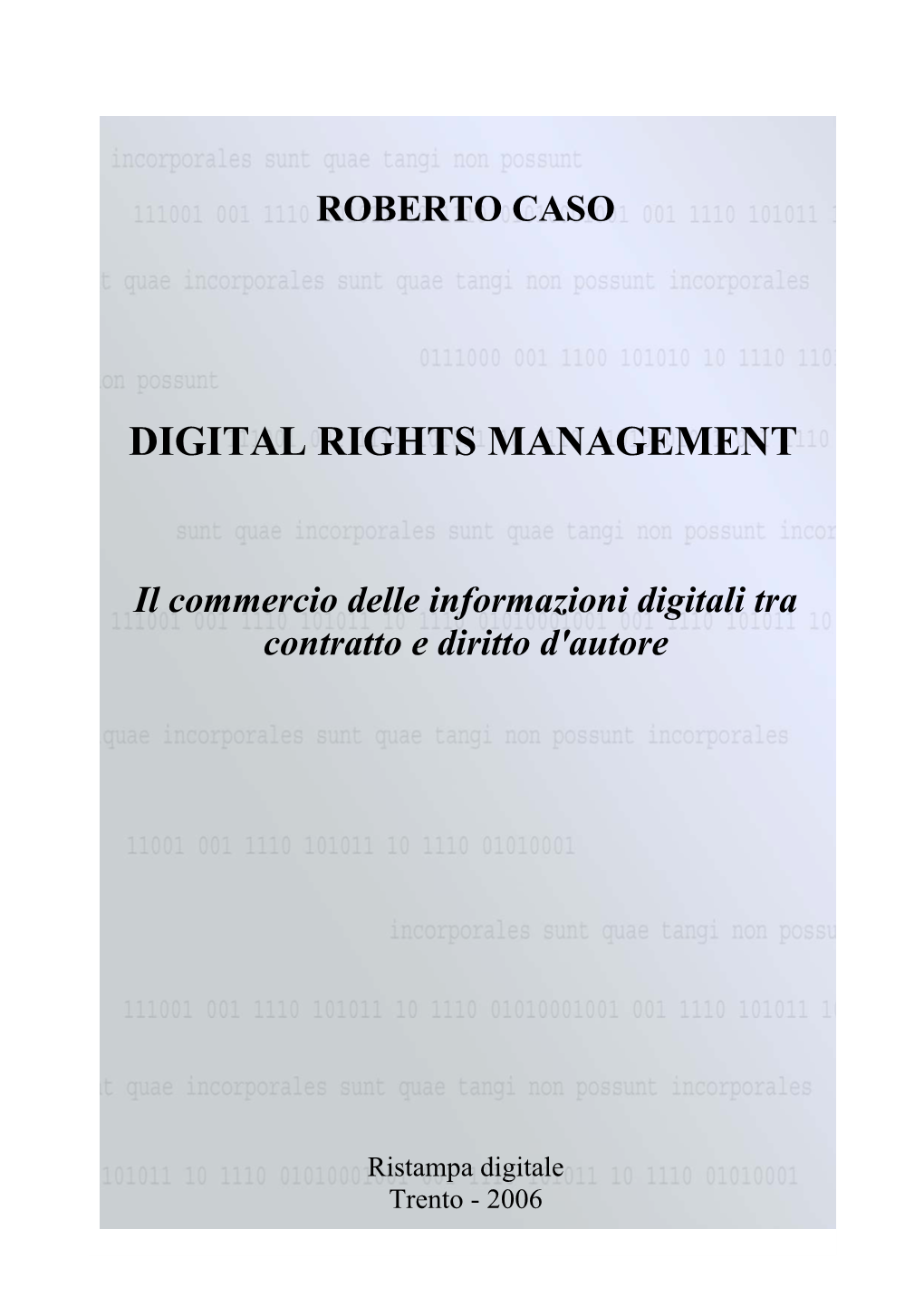 Digital Rights Management