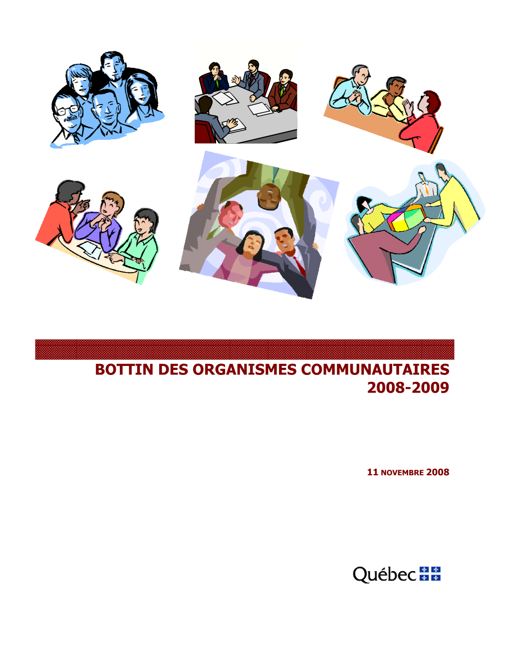 Bottin Des Organismes Communautaires 2008-2009