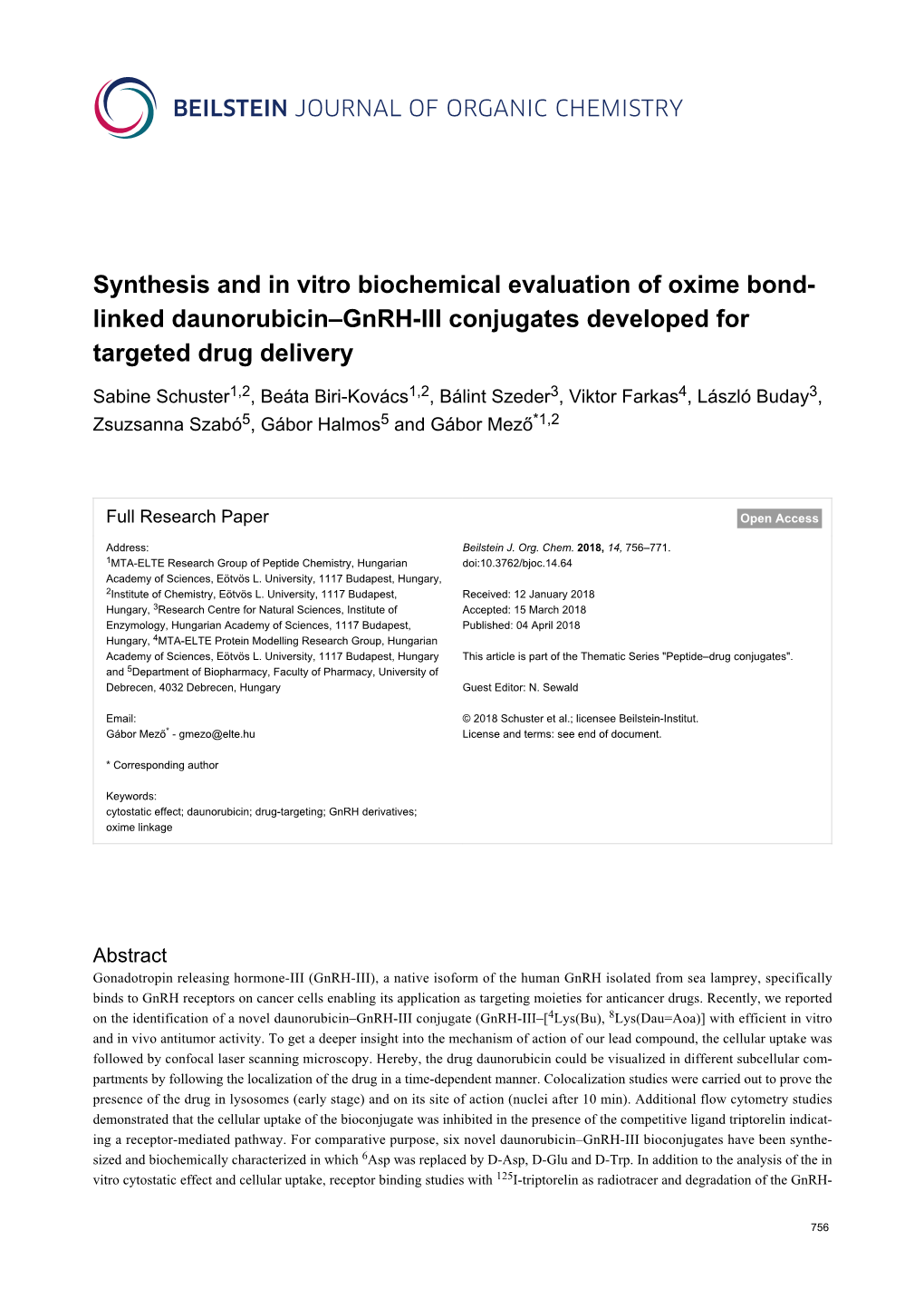 Synthesis and in Vitro Biochemical Evaluation of Oxime Bond-Linked