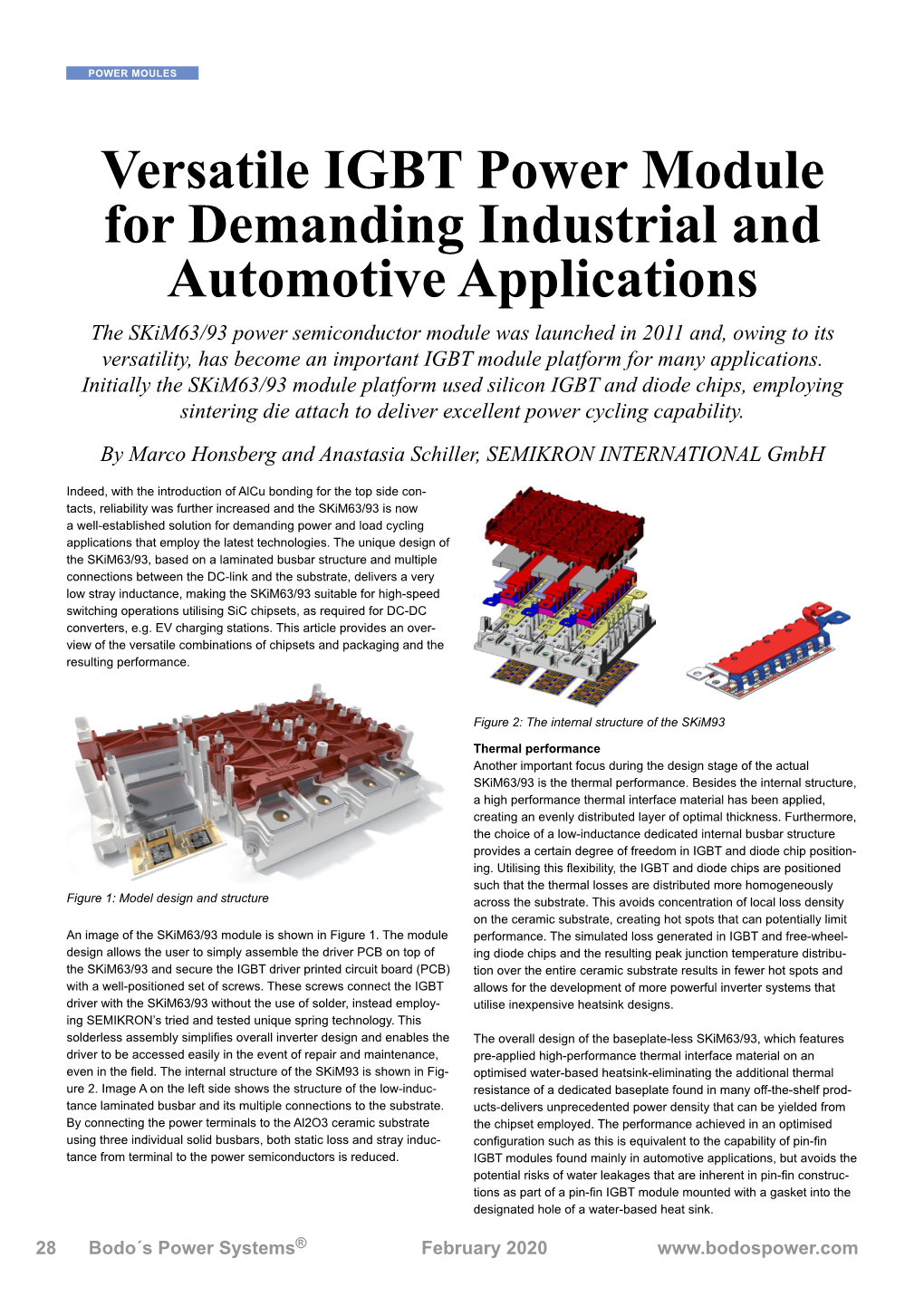 Versatile IGBT Power Module for Demanding Industrial