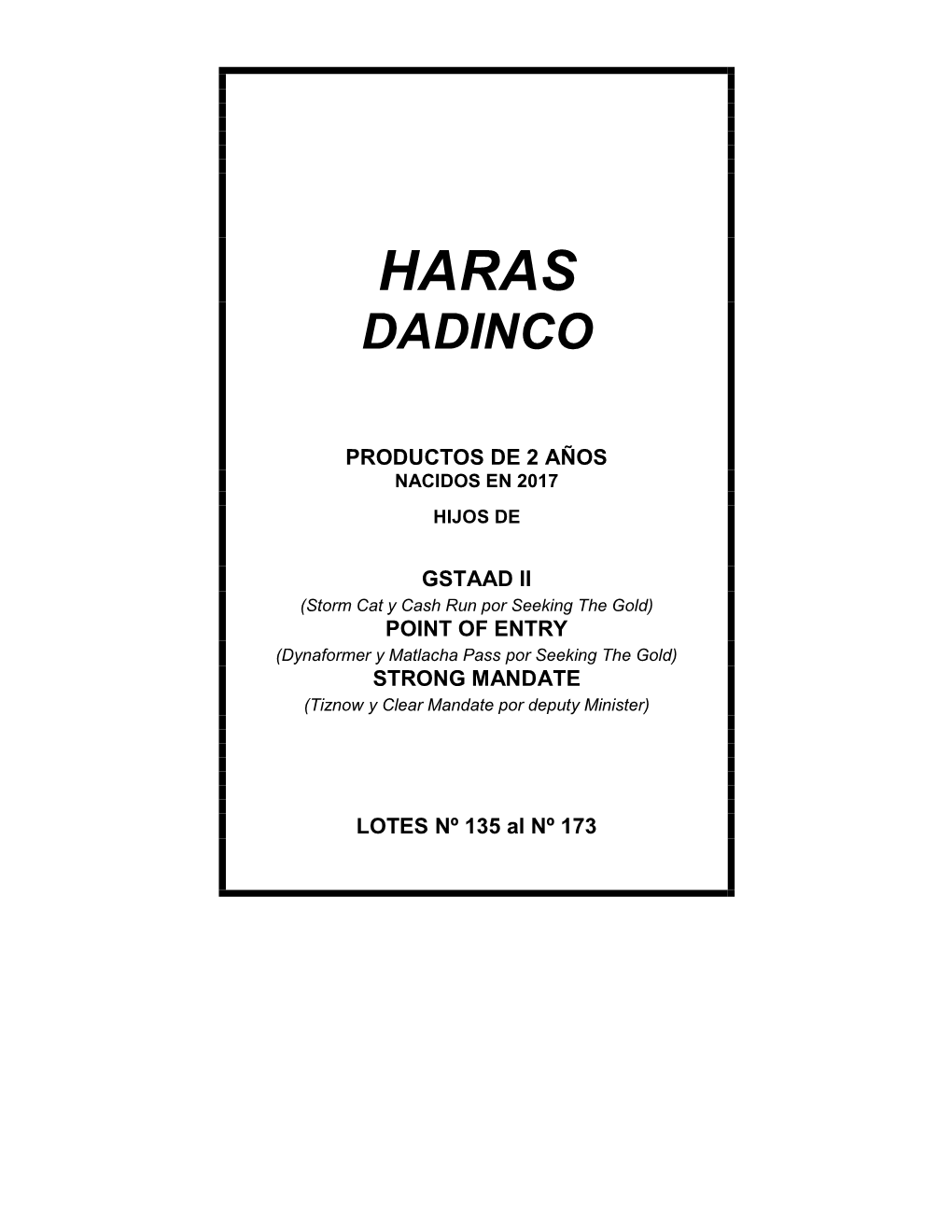 Haras Dadinco