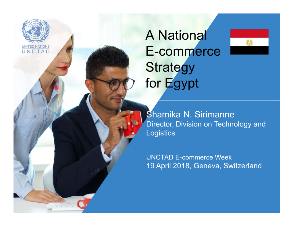 A National E-Commerce Strategy for Egypt
