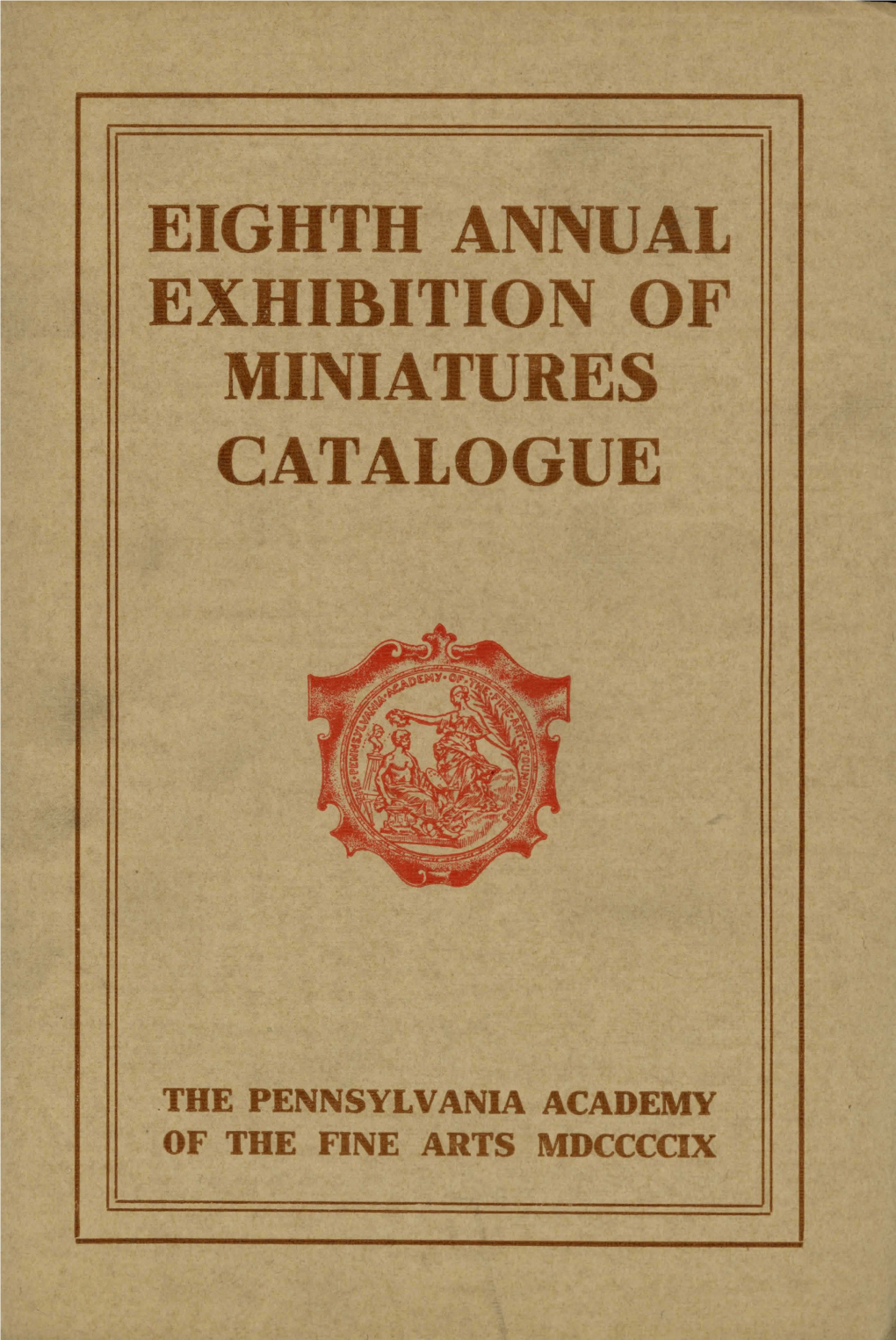 Eighth Annual Exhibition of Miniatures Catalogue