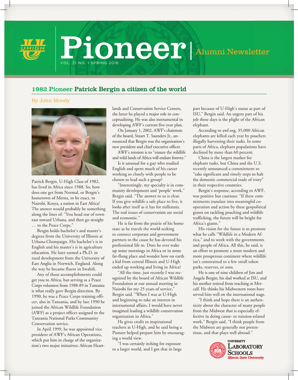 Pioneer|Alumni Newsletter