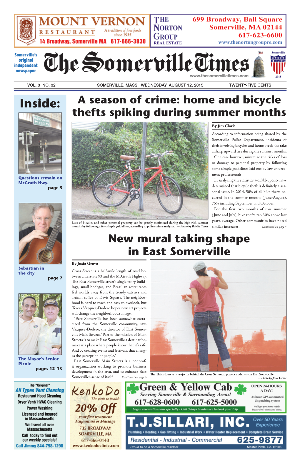 A Season of Crime: Home and Bicycle Thefts Spiking During Summer Months