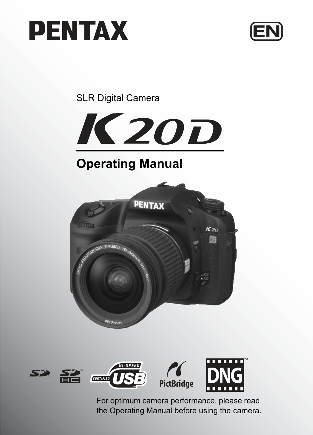 Operating Manual Before Using the Camera