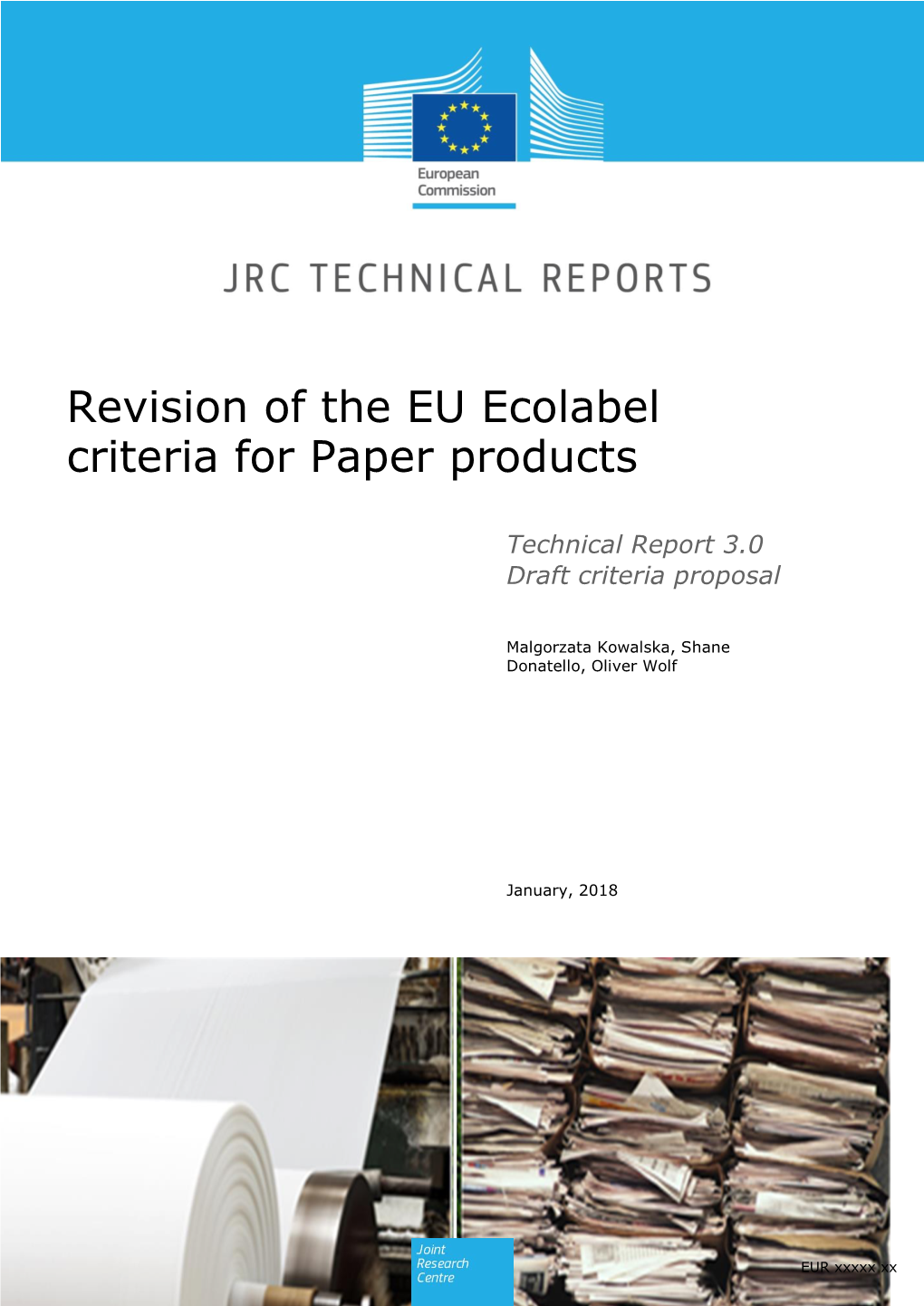 Revision of the EU Ecolabel Criteria for Paper Products