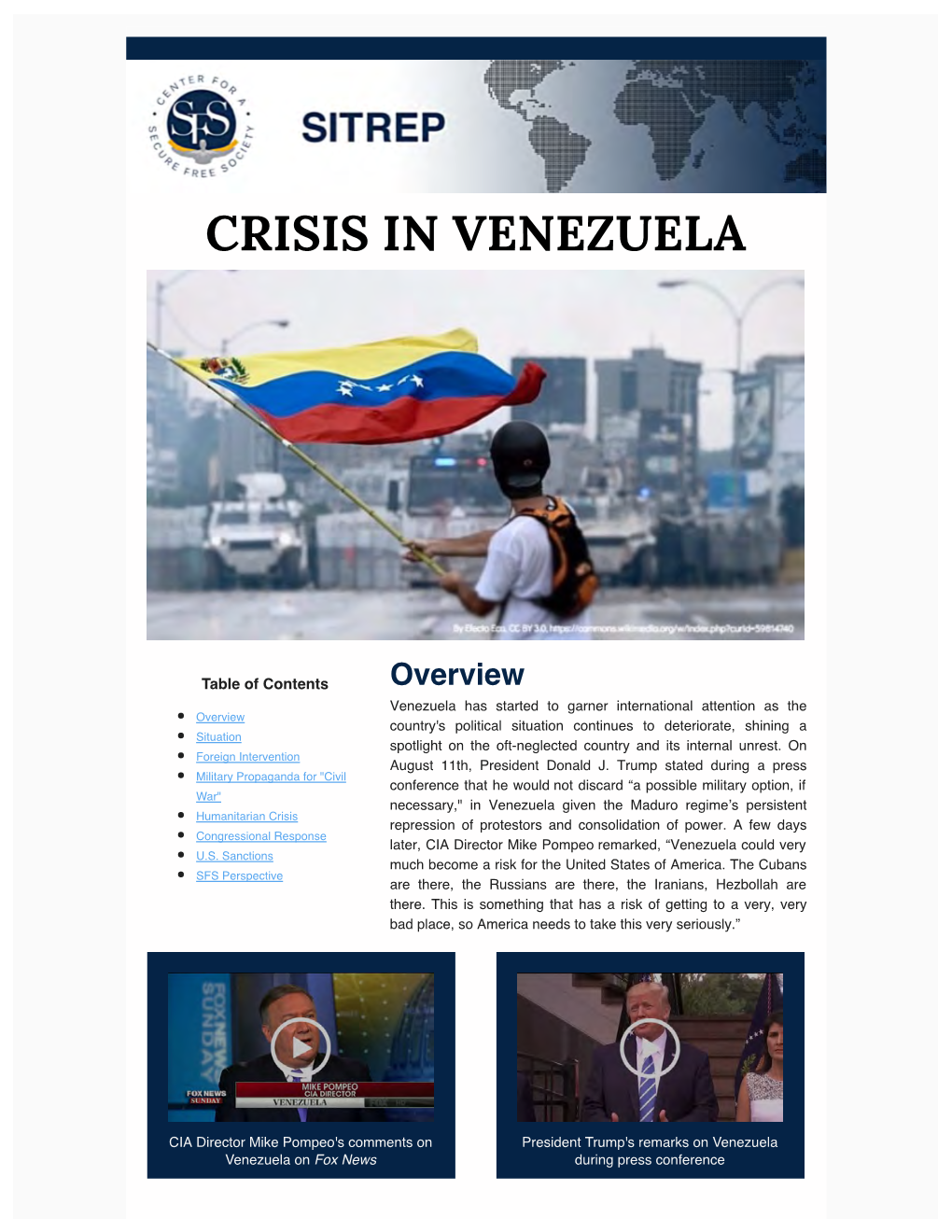 Crisis in Venezuela