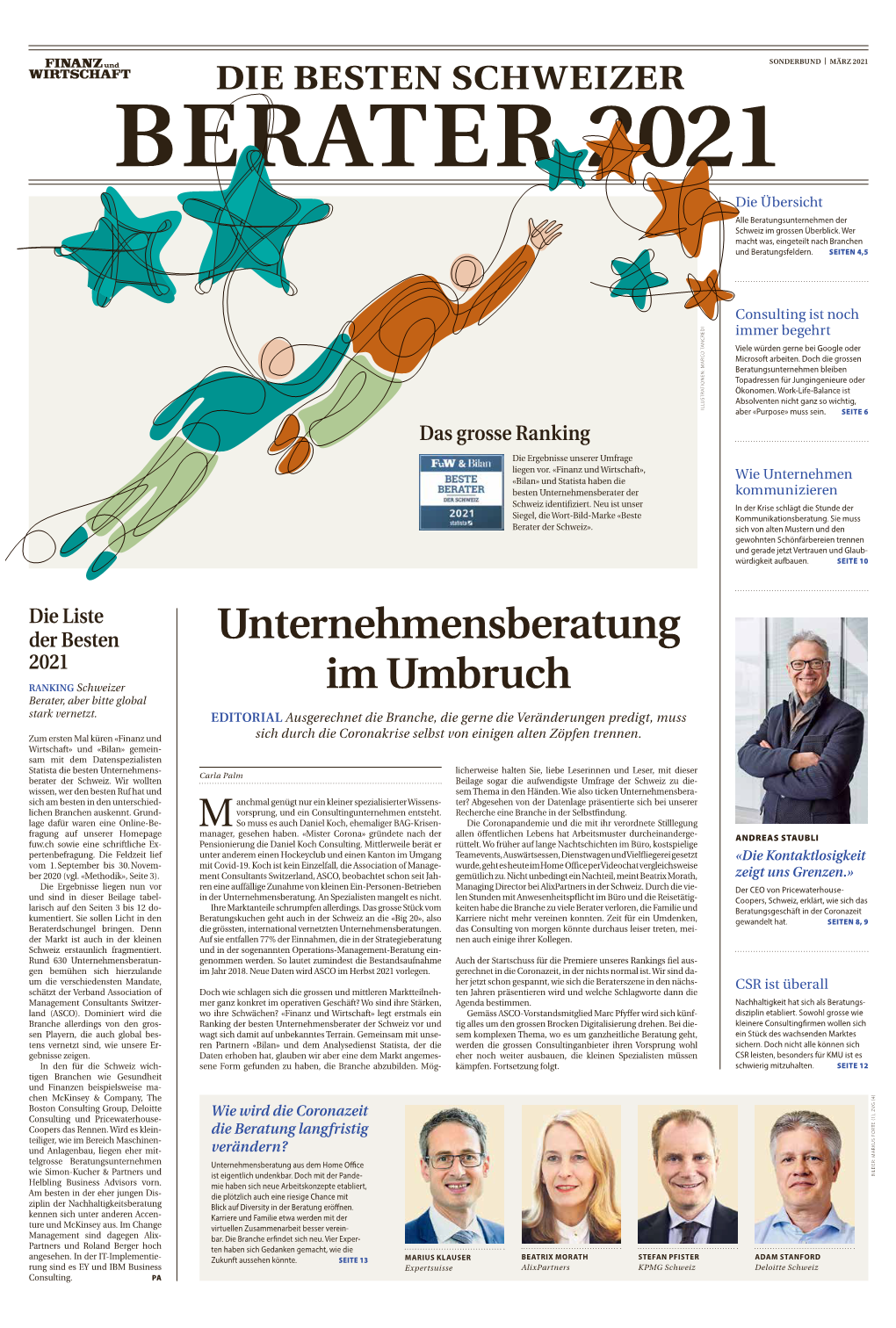 DIE BESTEN SCHWEIZER BERATER 2021 Die Übersicht Alle Beratungsunternehmen Der Schweiz Im Grossen Überblick