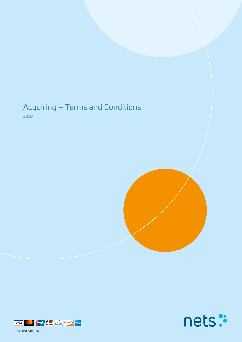Acquiring – Terms and Conditions 2020