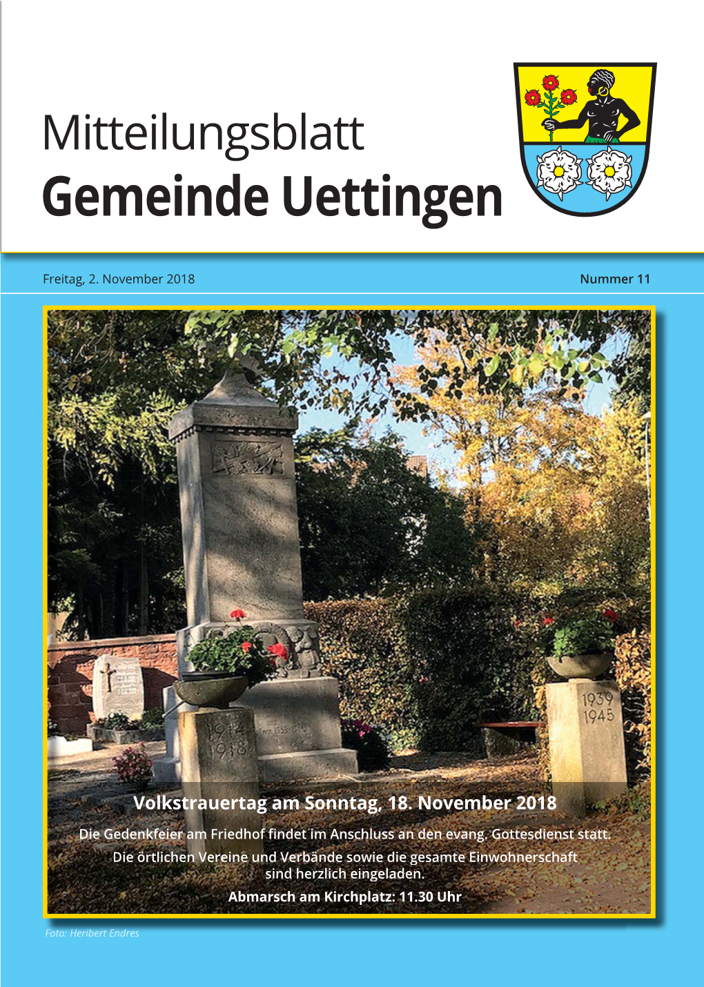 Mitteilungsblatt November 2018