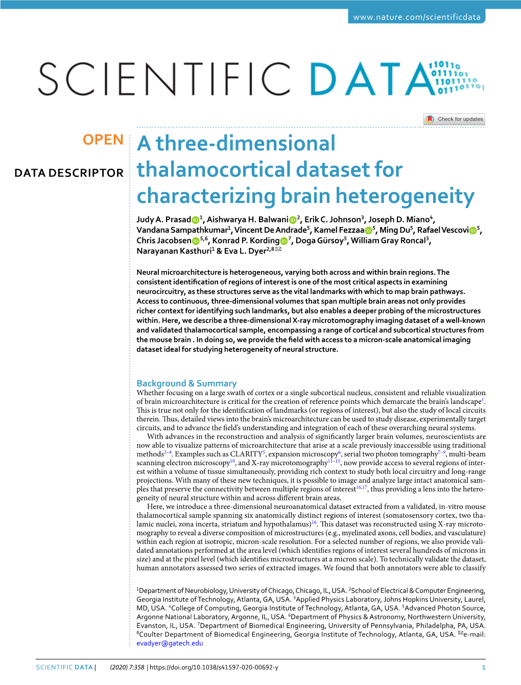 A Three-Dimensional Thalamocortical Dataset for Characterizing Brain Heterogeneity: X-Ray Microct Images (Tif)