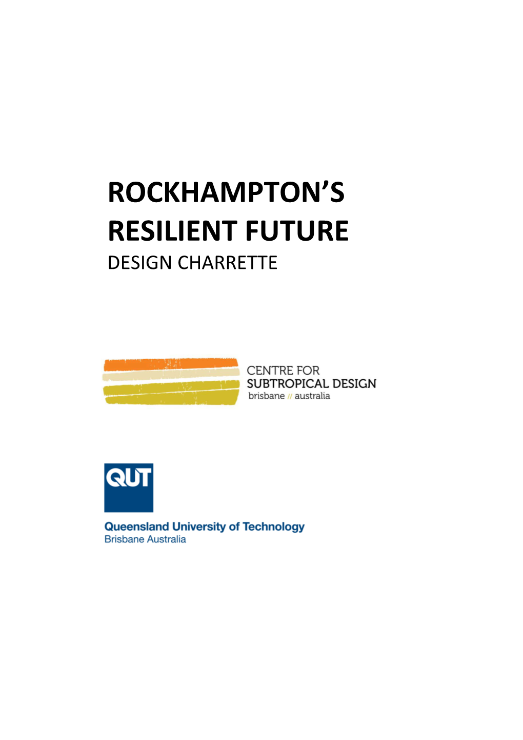 Rockhampton's Resilient Future