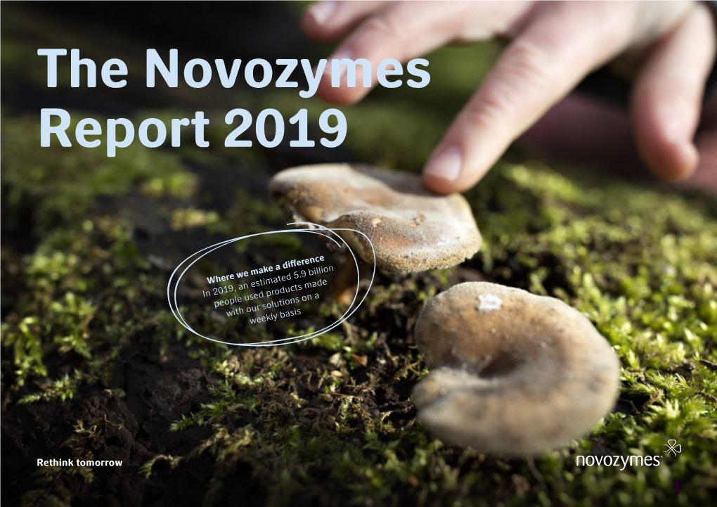 The Novozymes Report 2019