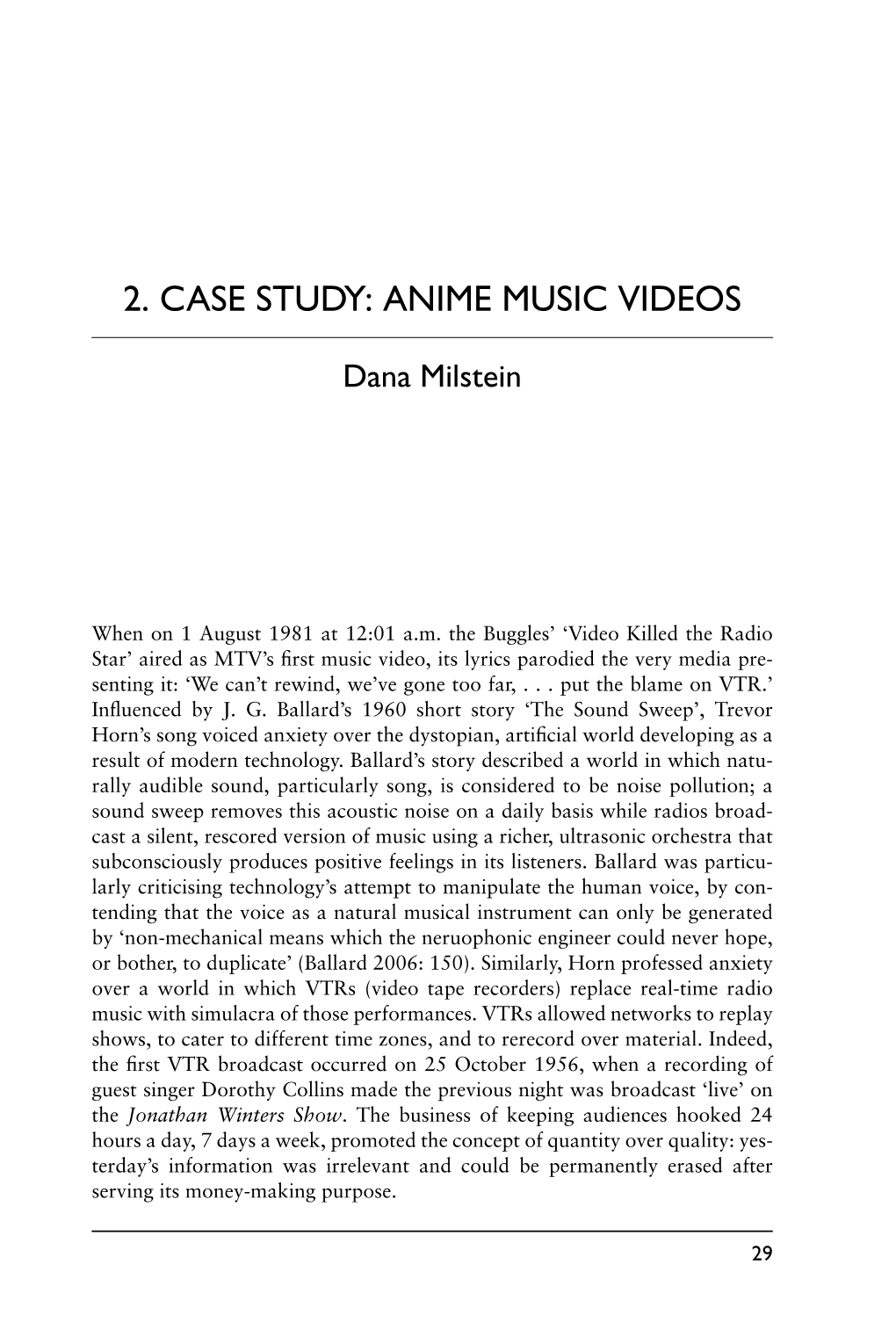 2. Case Study: Anime Music Videos