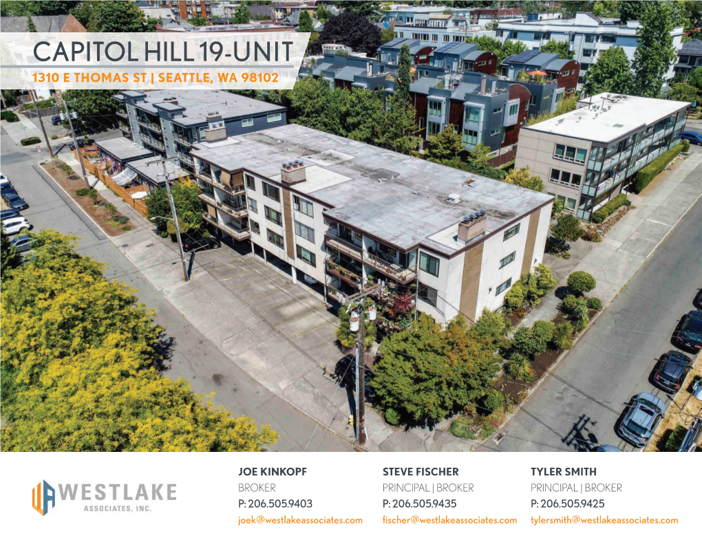 1310 E Thomas St | Seattle, Wa 98102