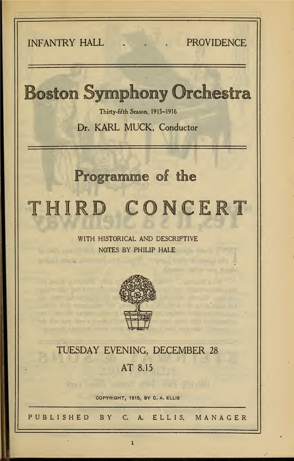 Boston Symphony Orchestra Concert Programs, Season