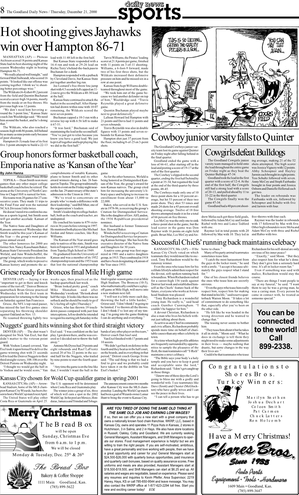 Sports Pg8 12-21