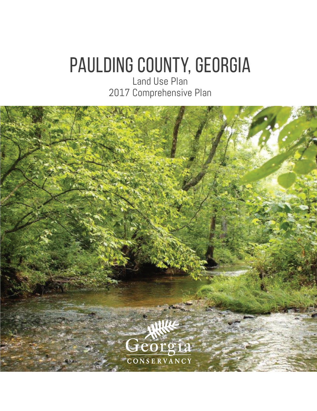 Paulding County, Georgia Land Use Plan 2017 Comprehensive Plan