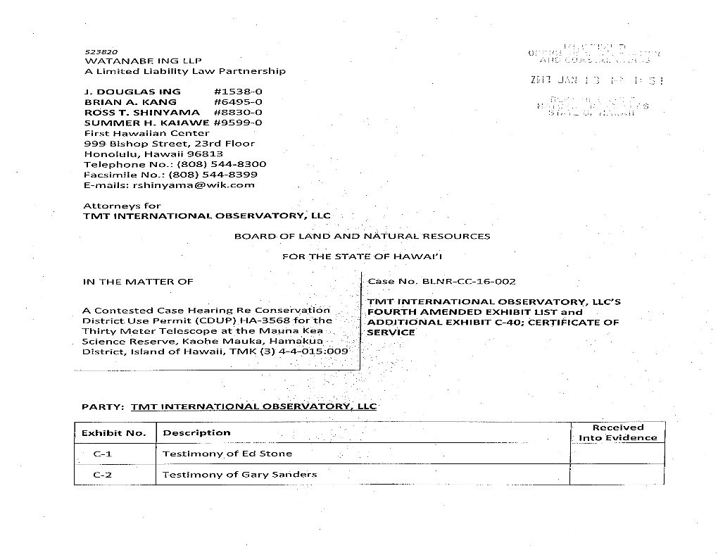 ROSS T. SHTNYAMA #8830-0 Li;Ij