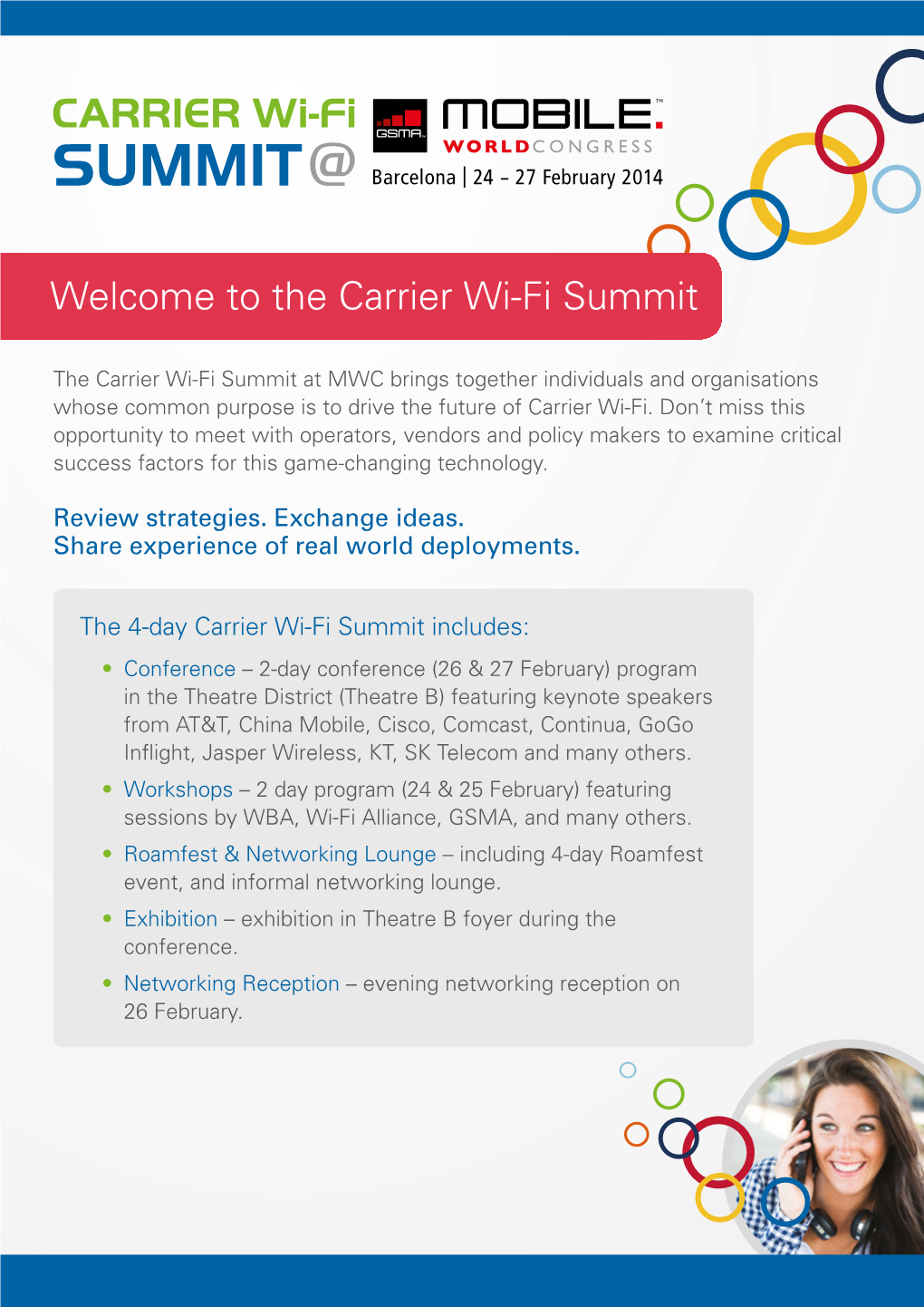 The Carrier Wi-Fi Summit