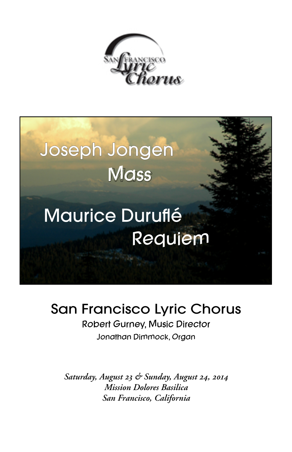 Maurice Duruflé Requiem Joseph Jongen Mass