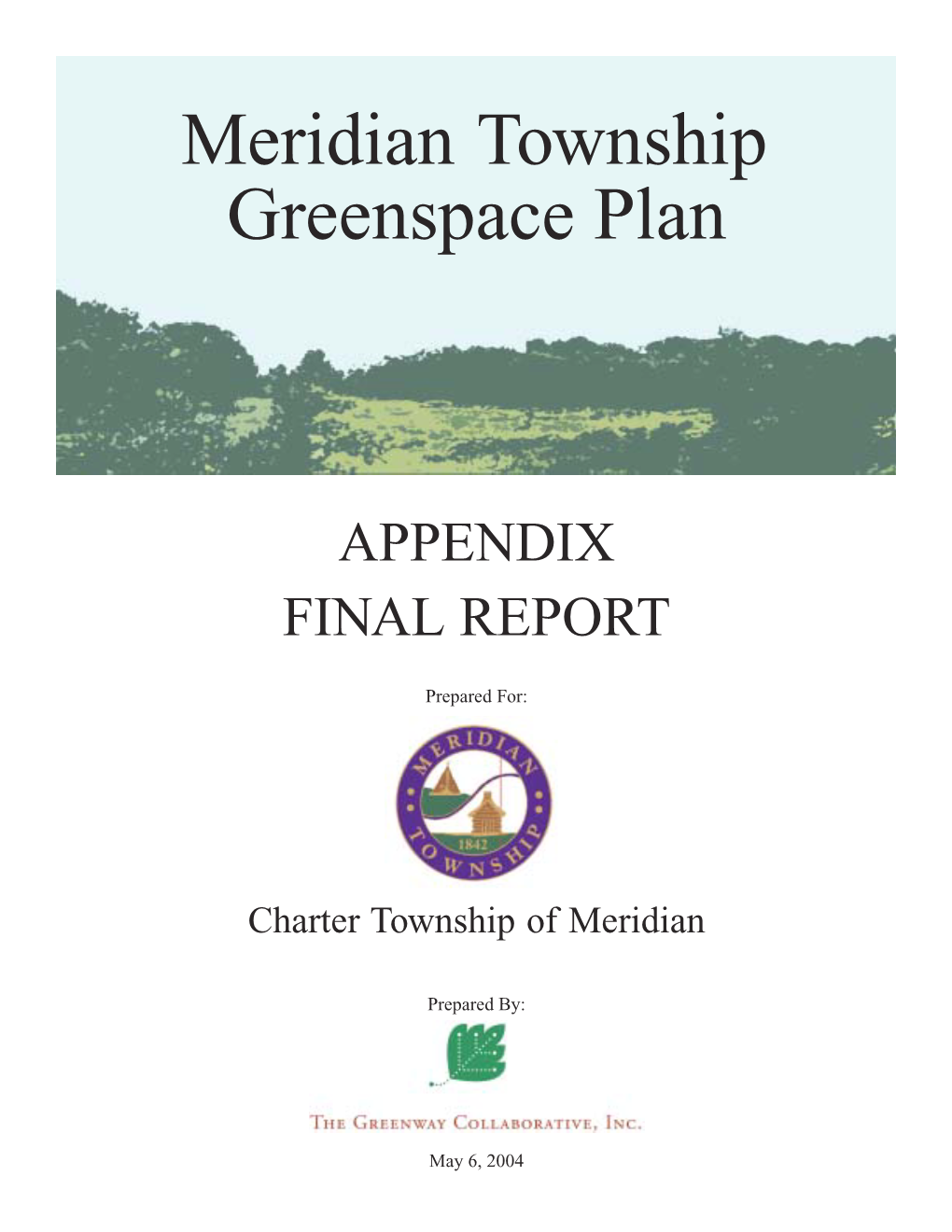 Meridian Township Greenspace Plan