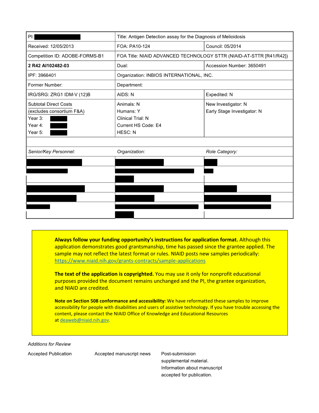 Antigen Detection Assay for the Diagnosis of Melioidosis