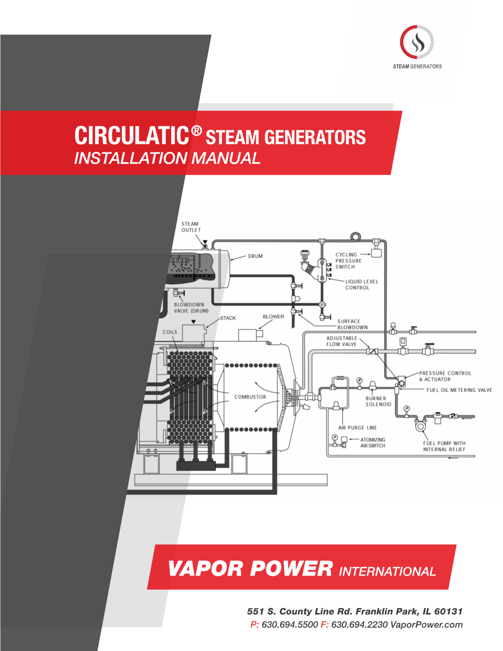 Circulatic Steam Generator Installation Manual