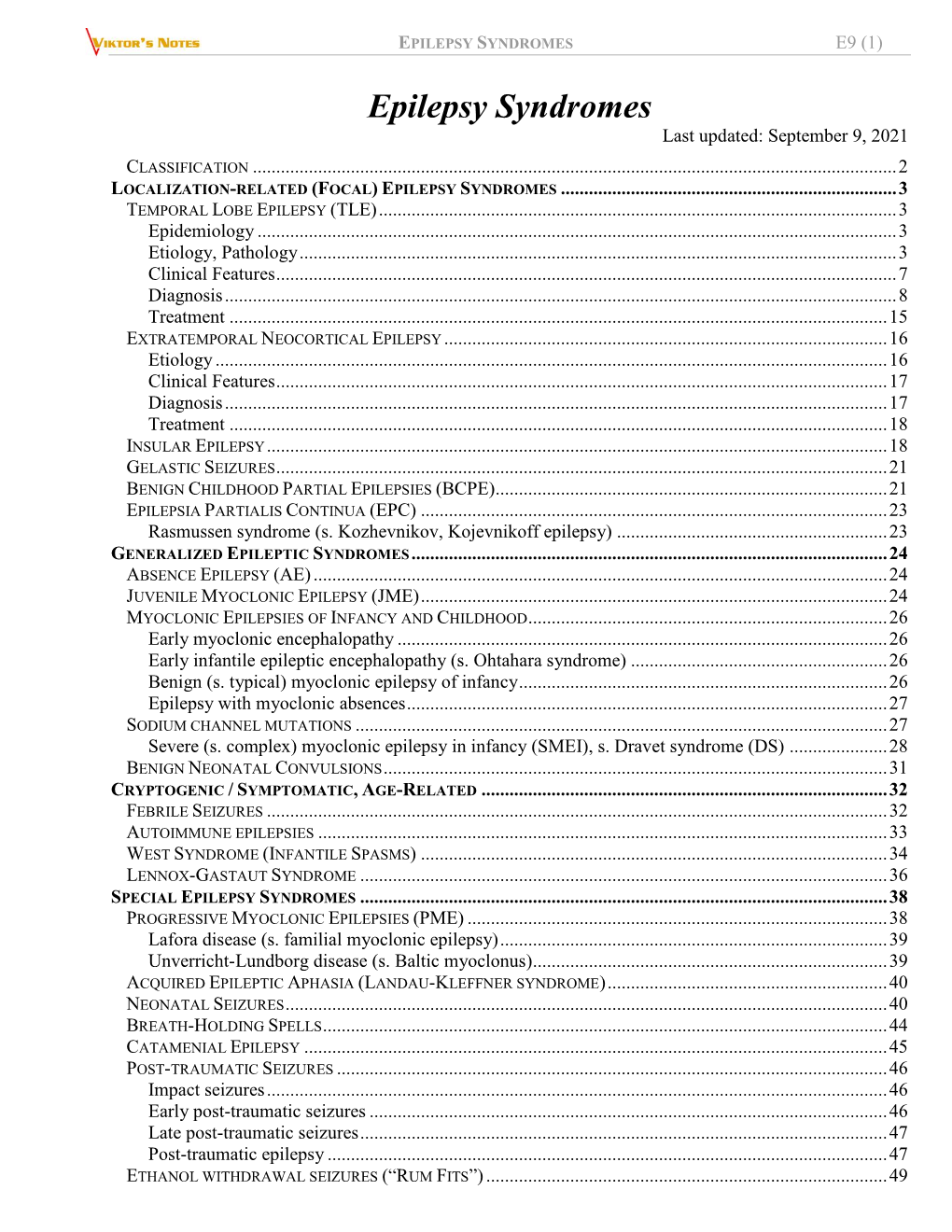 Epilepsy Syndromes E9 (1)