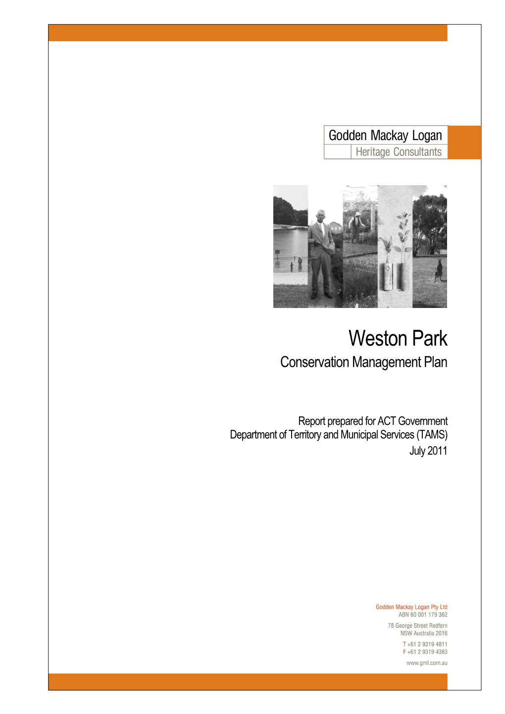 Weston Park Conservation Management Plan