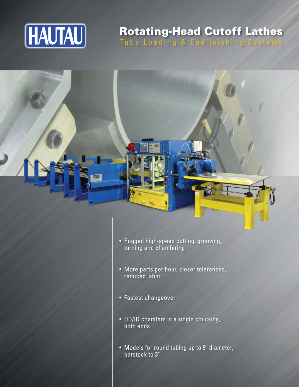 Cutoff Lathes and Endfinishers Brochure