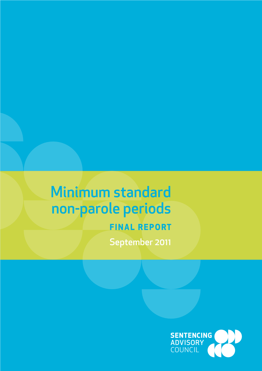 Minimum Standard Non-Parole Period Final Report